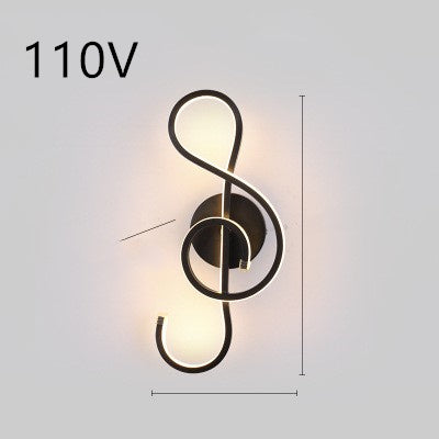 LED Wall Lamp Minimalist Bedroom