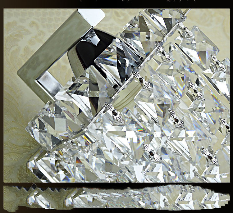Bedside Crystal Wall Lamp Single Head