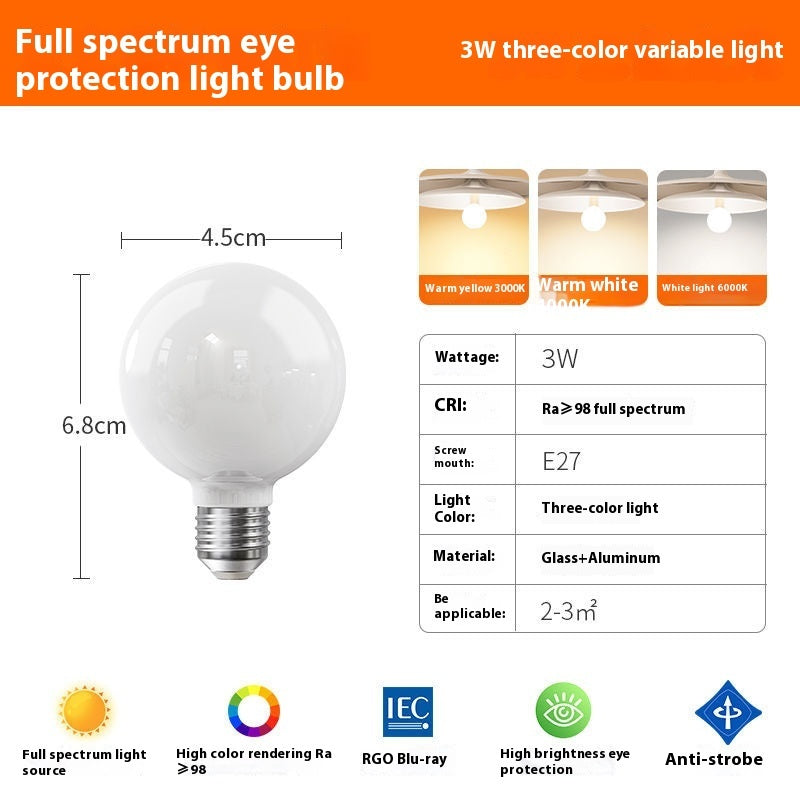 Bulb LED Lamp Eye Protection Bedroom