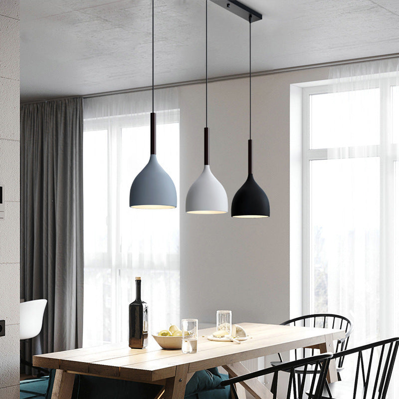 Nordic Restaurant Three-head Modern Minimalist