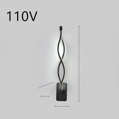 LED Wall Lamp Minimalist Bedroom