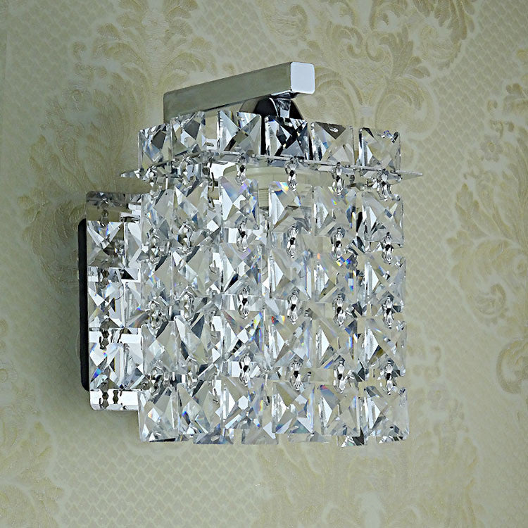 Bedside Crystal Wall Lamp Single Head