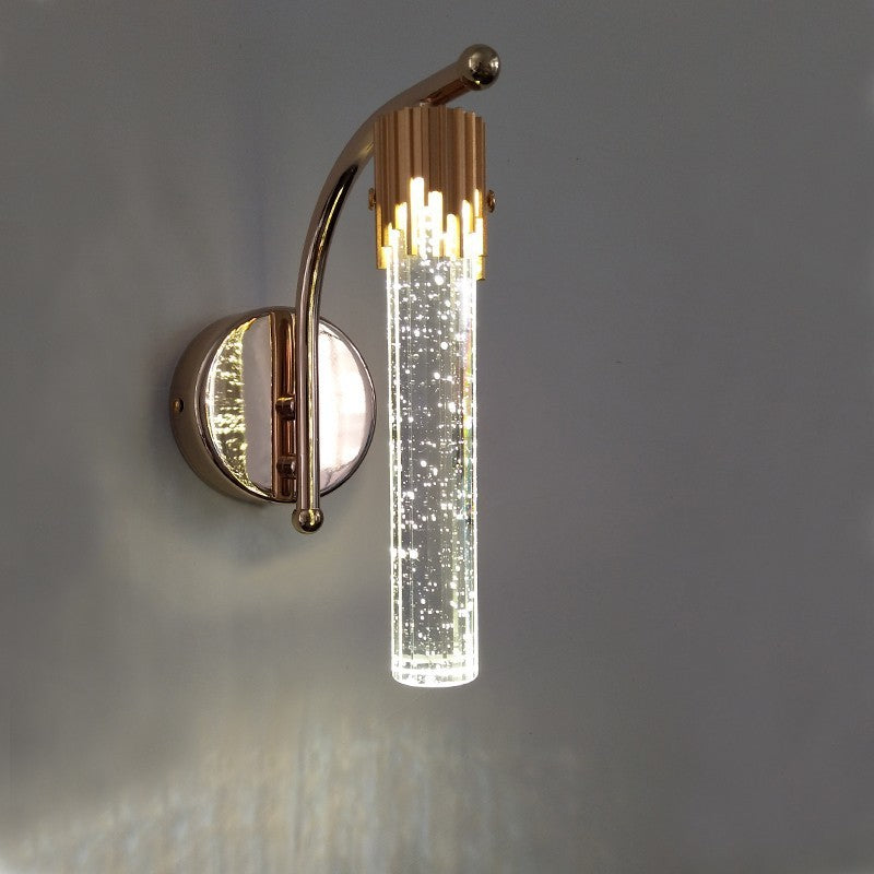 Simple Crystal Wall Lamp Living Room
