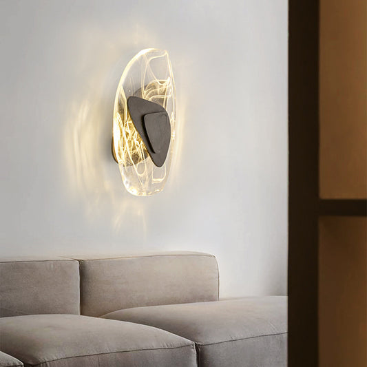 Creative Living Room Crystal Transparent Lamp