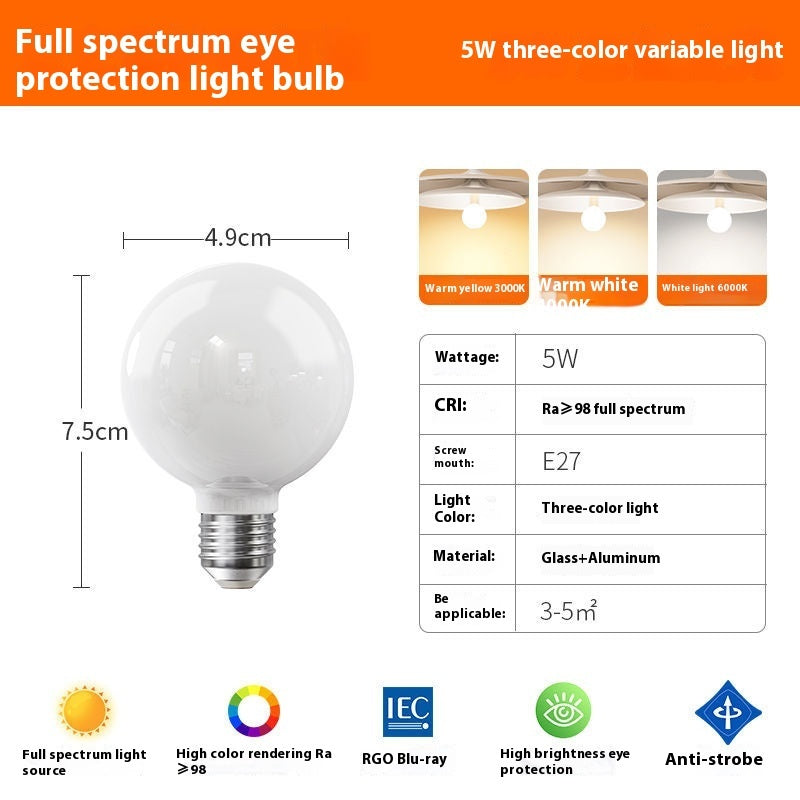 Bulb LED Lamp Eye Protection Bedroom