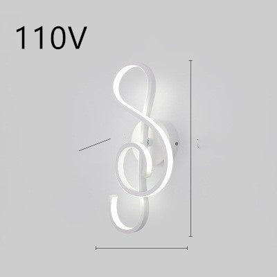 LED Wall Lamp Minimalist Bedroom