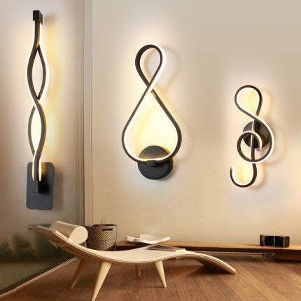 LED Wall Lamp Minimalist Bedroom