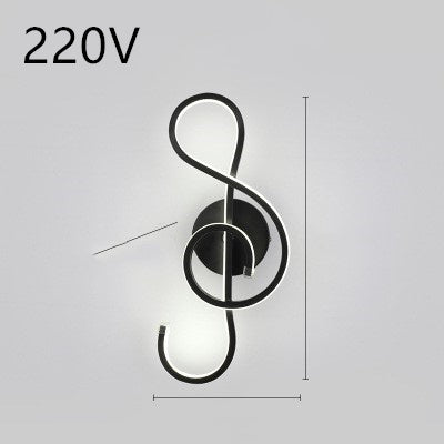 LED Wall Lamp Minimalist Bedroom