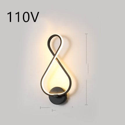 LED Wall Lamp Minimalist Bedroom
