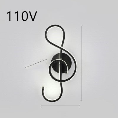 LED Wall Lamp Minimalist Bedroom