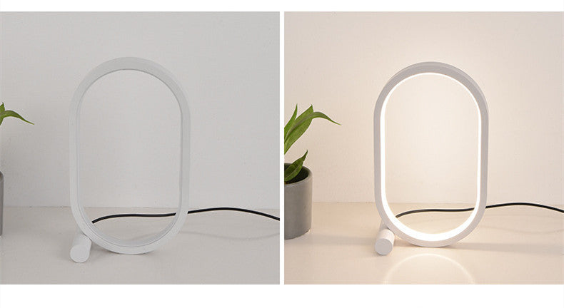 Oval Acrylic Lamp Touch Control