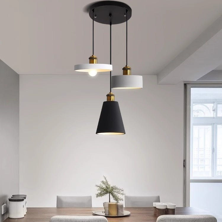 Simple Chandelier Dining Bedroom Bedside Iron light