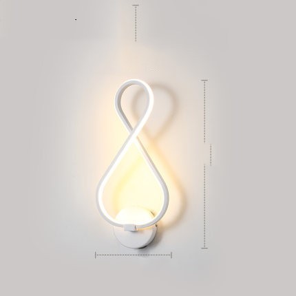 LED Wall Lamp Minimalist Bedroom