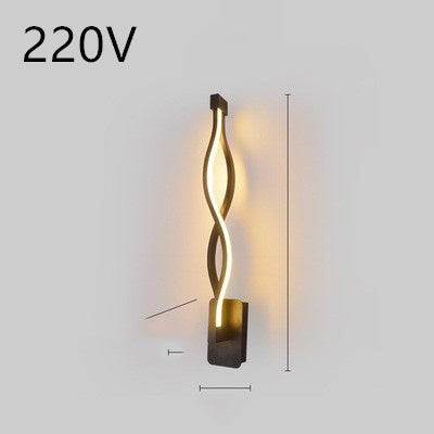 LED Wall Lamp Minimalist Bedroom
