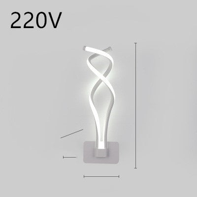 LED Wall Lamp Minimalist Bedroom
