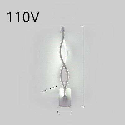 LED Wall Lamp Minimalist Bedroom