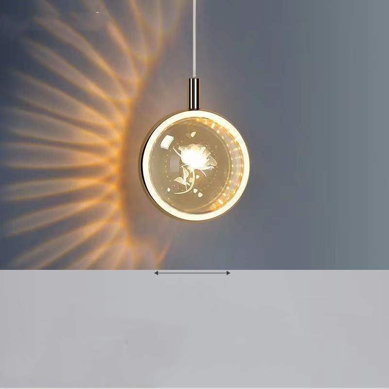 Bedroom Headboard Crystal Restaurant Cafe Art Nordic Style Single Head