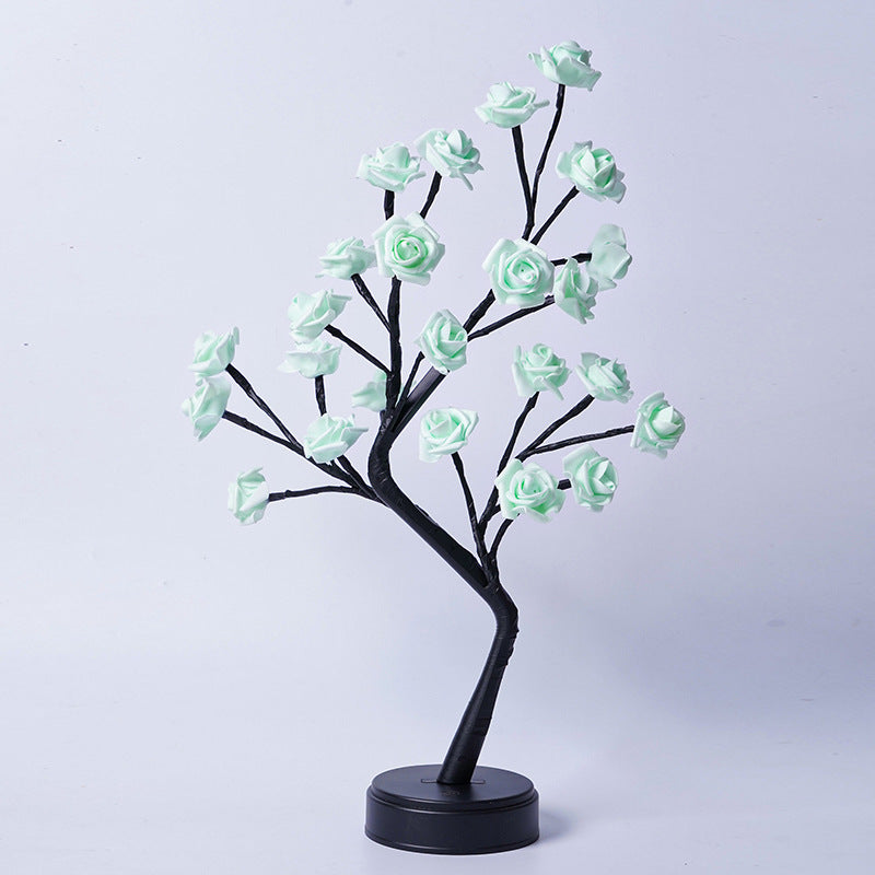 Flower Tree Rose Lamps Fairy Desk Night Lights