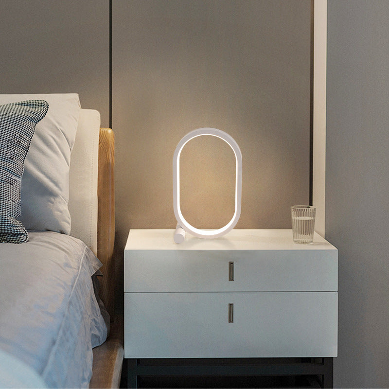 Oval Acrylic Lamp Touch Control
