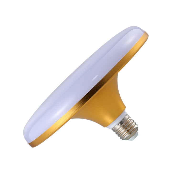 Led Golden Flying Saucer Bulb E27 Large Screw