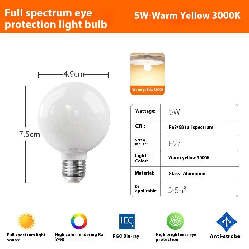 Bulb LED Lamp Eye Protection Bedroom