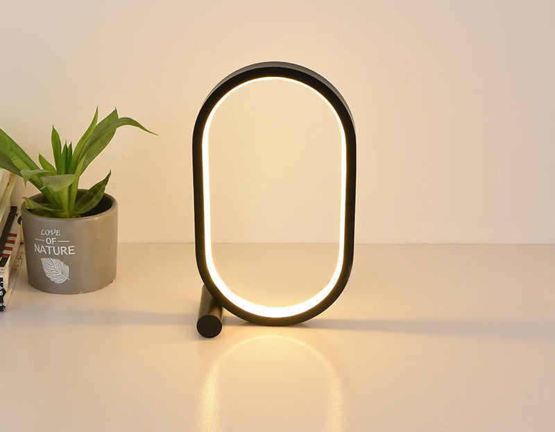 Oval Acrylic Lamp Touch Control