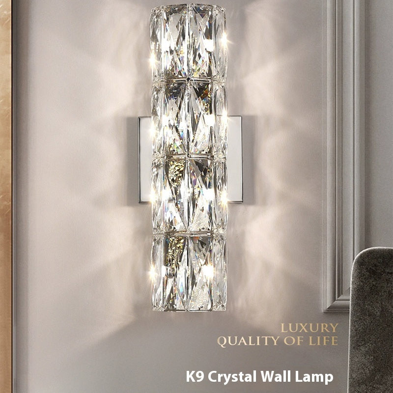 Crystal Wall Stair Lamp
