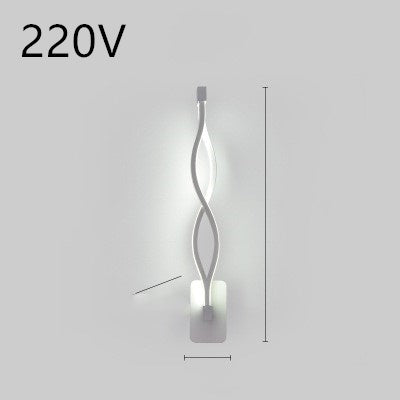 LED Wall Lamp Minimalist Bedroom