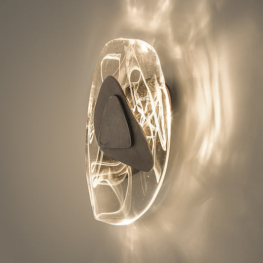 Creative Living Room Crystal Transparent Lamp