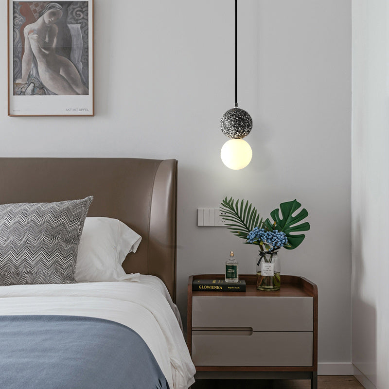 Nordic Ins Modern Cement Terrazzo Small Pendant light for Restaurant Bar