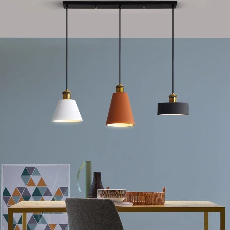 Simple Chandelier Dining Bedroom Bedside Iron light