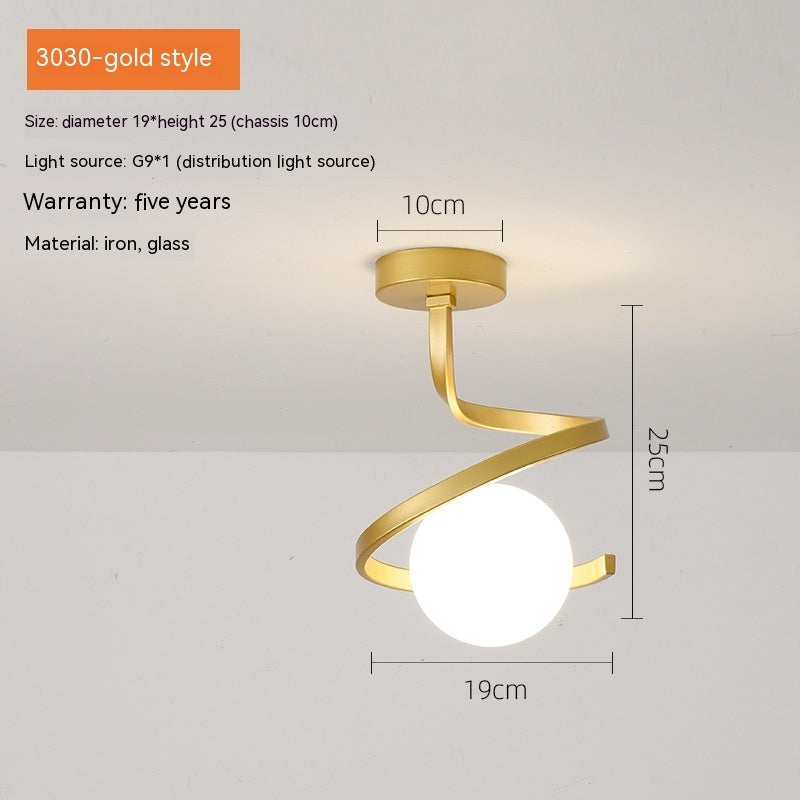 Aisle Corridor Simple Modern Creative Balcony Ceiling Light