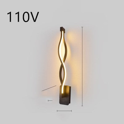 LED Wall Lamp Minimalist Bedroom