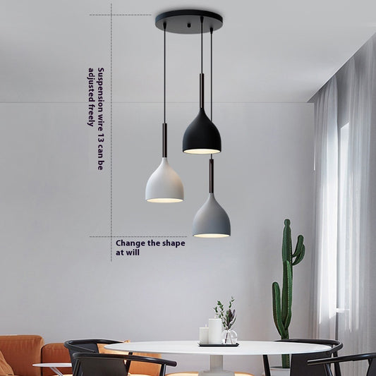 Nordic Restaurant Three-head Modern Minimalist