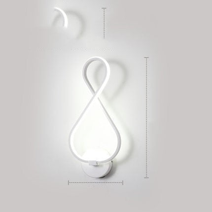 LED Wall Lamp Minimalist Bedroom
