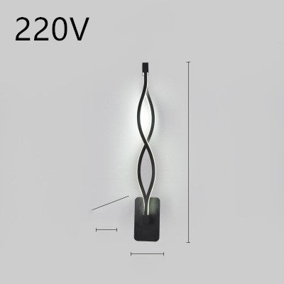 LED Wall Lamp Minimalist Bedroom