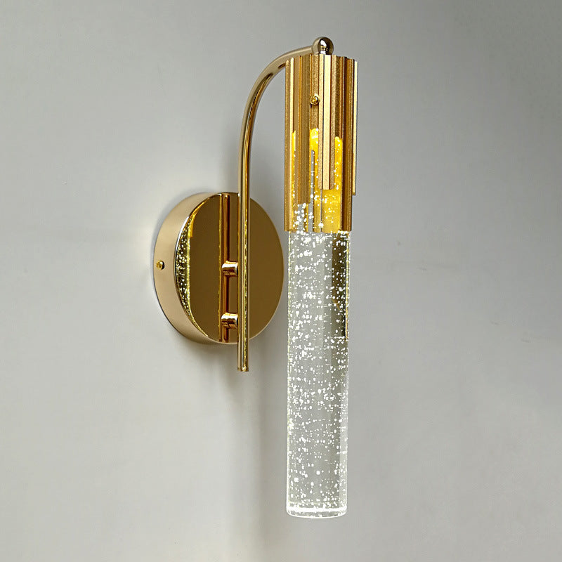 Simple Crystal Wall Lamp Living Room