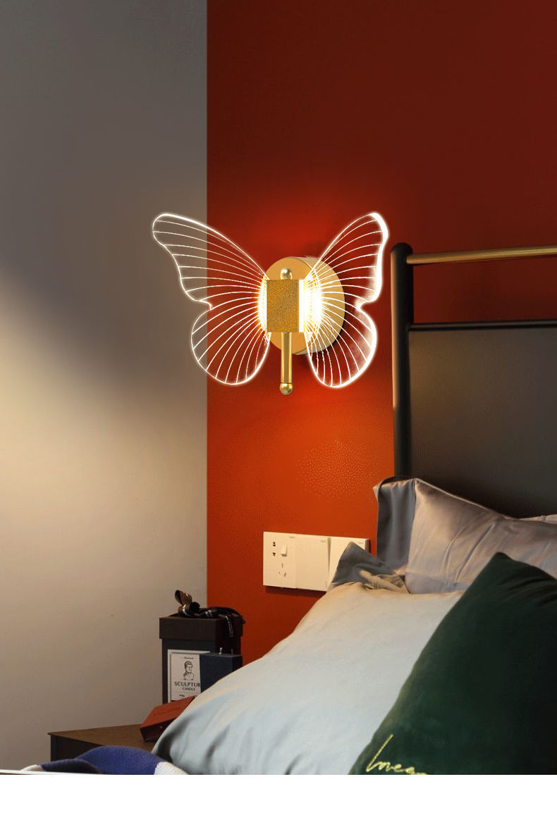Butterfly Wall Lamp Luxury Light