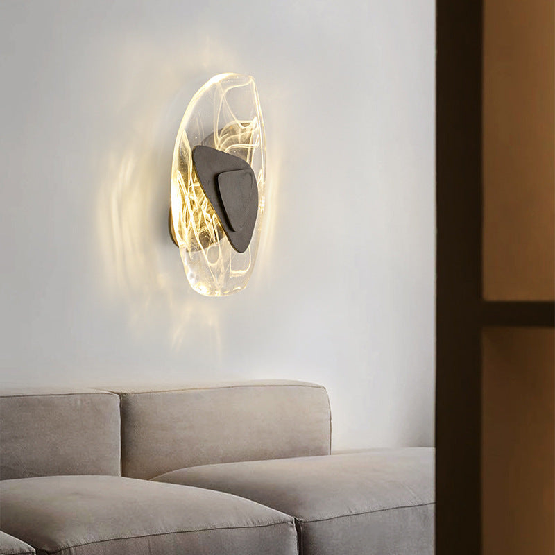Creative Living Room Crystal Transparent Lamp