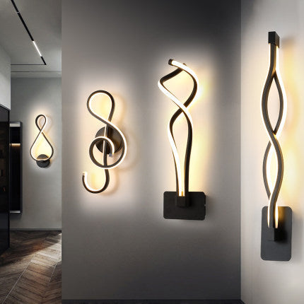 LED Wall Lamp Minimalist Bedroom
