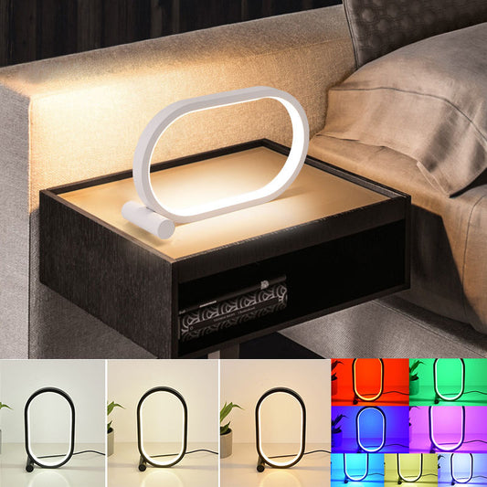 Oval Acrylic Lamp Touch Control