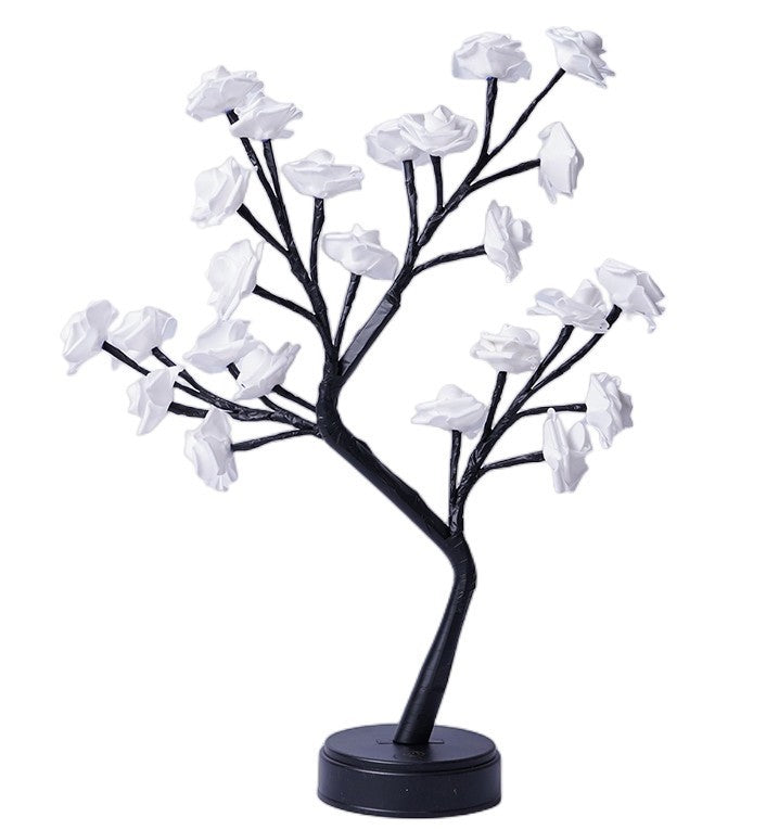 Flower Tree Rose Lamps Fairy Desk Night Lights