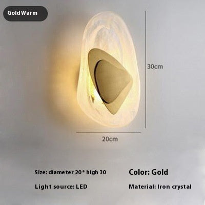 Creative Living Room Crystal Transparent Lamp