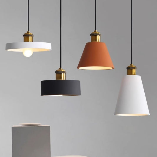 Simple Chandelier Dining Bedroom Bedside Iron light