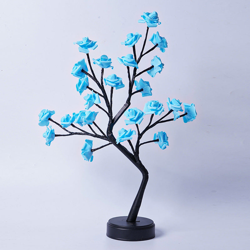 Flower Tree Rose Lamps Fairy Desk Night Lights