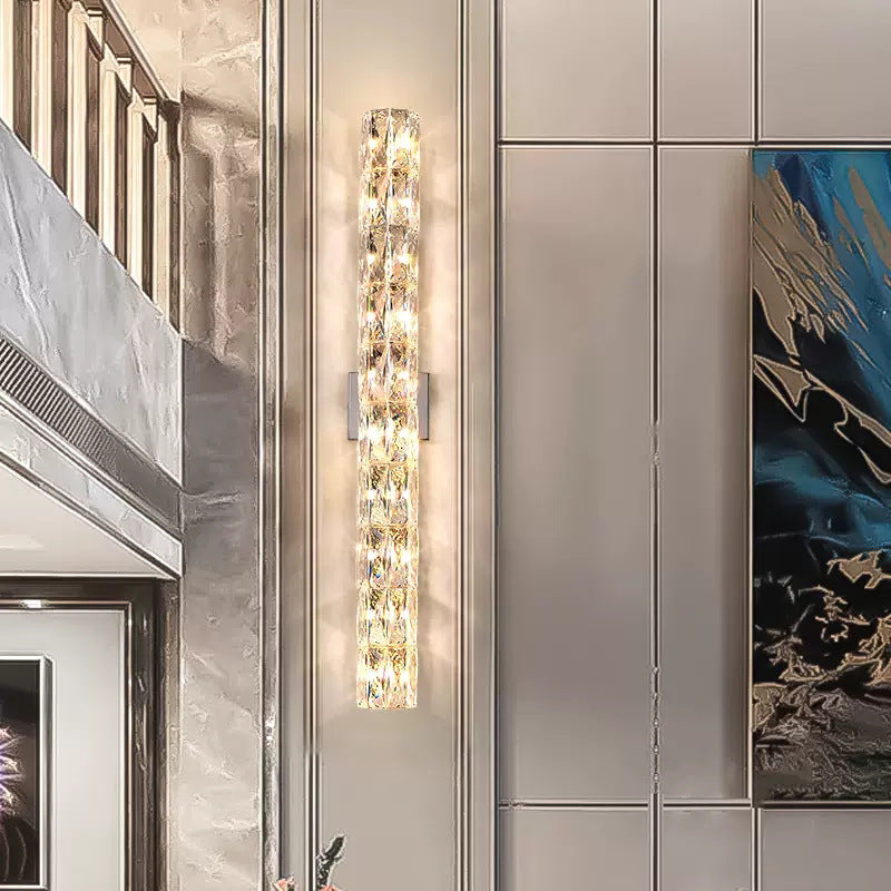 Crystal Wall  Stair Lamp