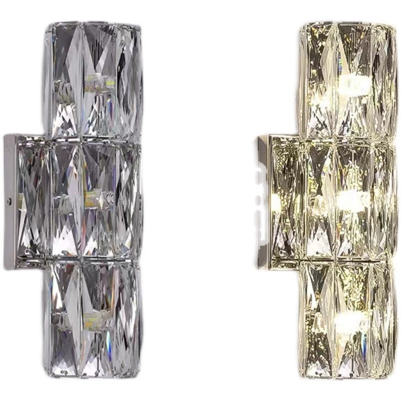 Crystal Wall  Stair Lamp