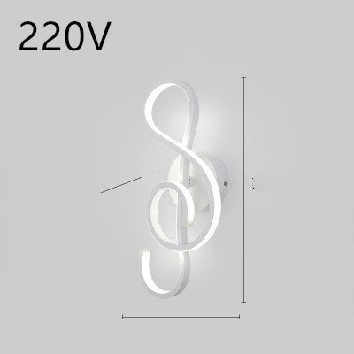 LED Wall Lamp Minimalist Bedroom