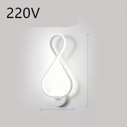 LED Wall Lamp Minimalist Bedroom