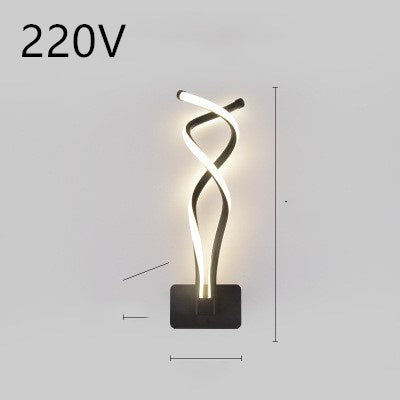 LED Wall Lamp Minimalist Bedroom
